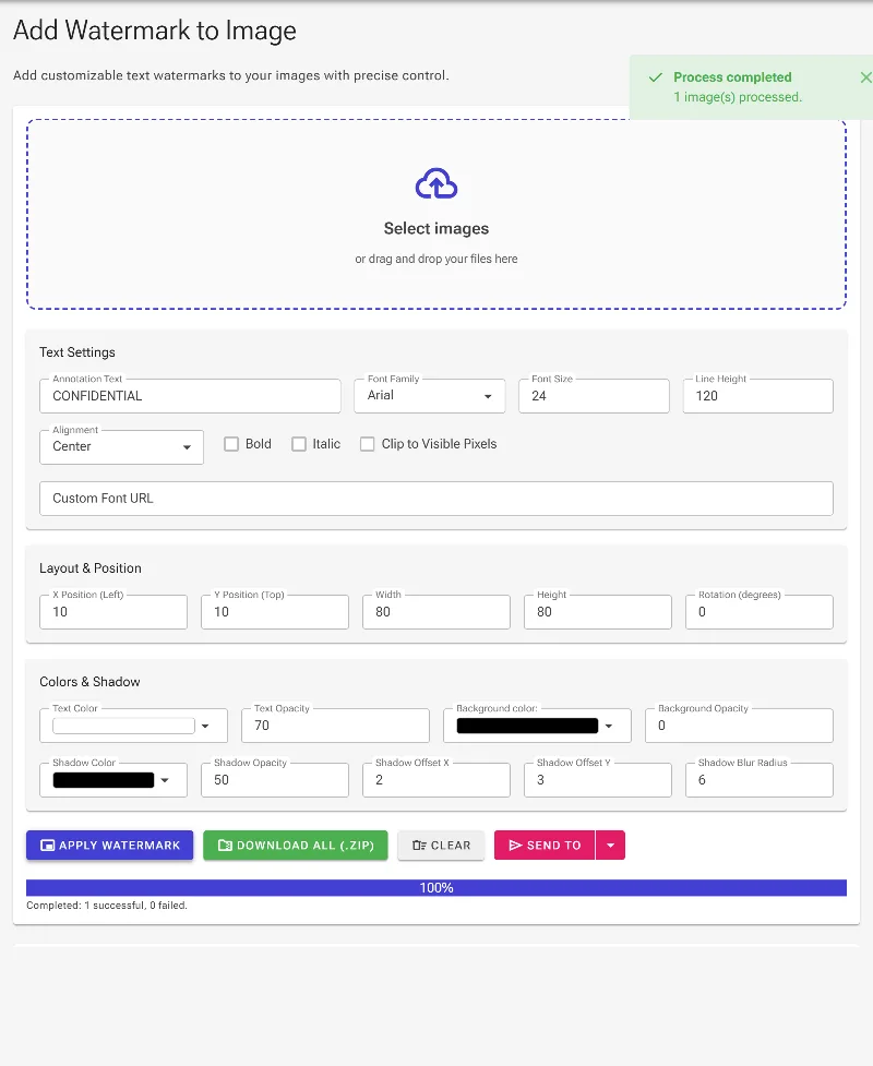 Apply Changes and Download