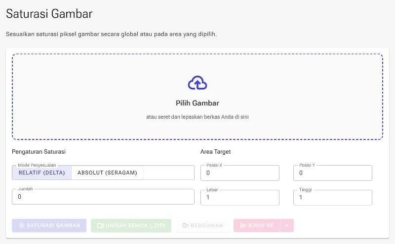 Buka Pengatur Saturasi