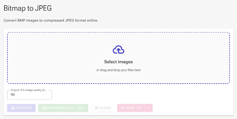 Open the JPEG Converter
