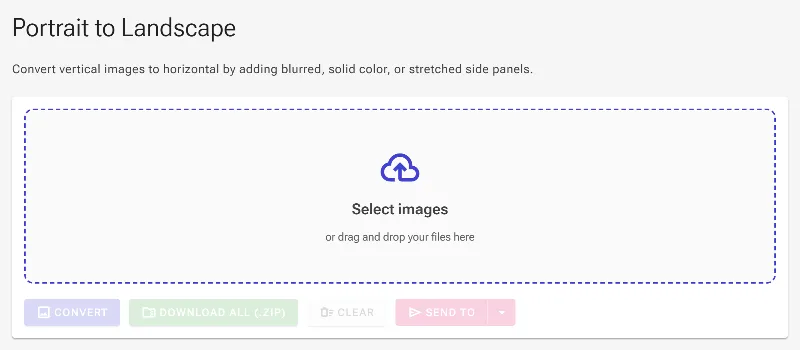 Open the orientation converter