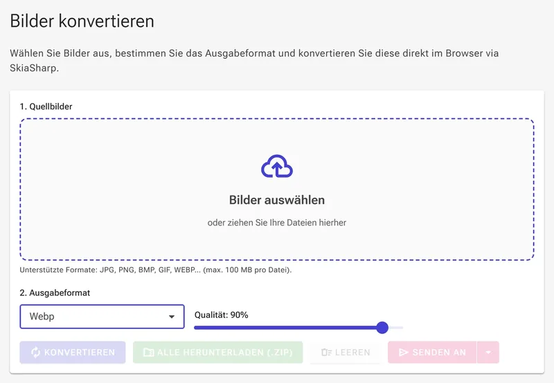PNG-Dateien auswählen oder ablegen