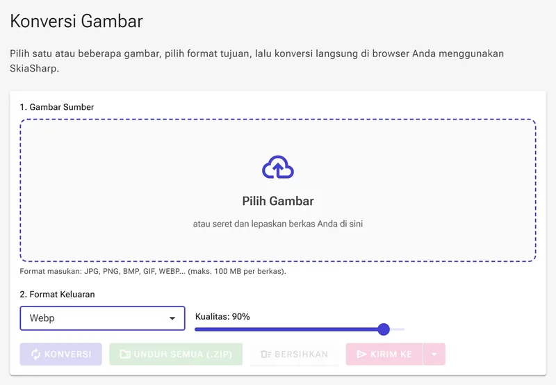 Pilih atau seret file PNG Anda