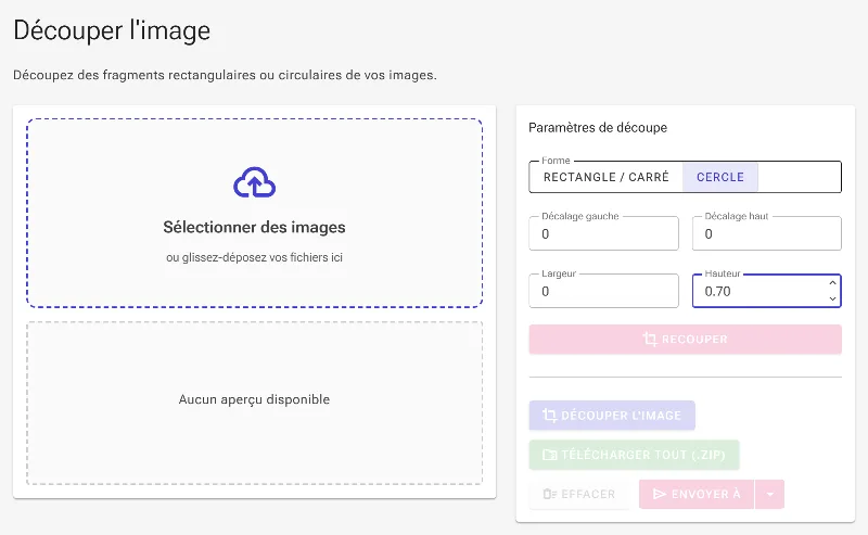 Ajustez les coordonnées et les dimensions avec précision