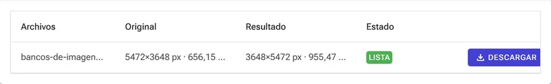 Haz clic en Rotar y descarga el resultado