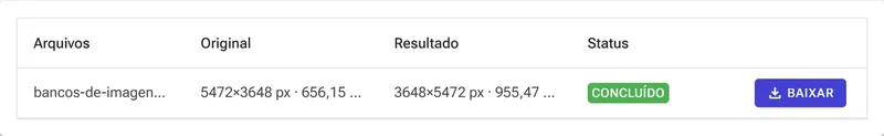 Clique em Rotacionar e baixe o resultado